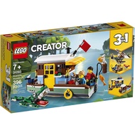 LEGO Creator 3in1 Riverside Houseboat 31093 Building Kit (396 Pieces)