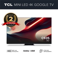 Tcl C935 Mini Led 4k Google Tv 75 Inch