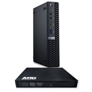 MTG Desktop OptiPlex 7090 Micro PC MFF, Intel i5-11500T MTG External DVD RW Drive, Win 10 Pro, Intel