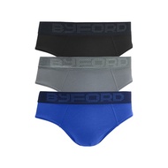 Byford 3pcs Men Mini Briefs Cotton Elastane BMB835794AS1