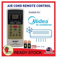 Midea KT-MD Air Cond Aircond Air Conditioner Remote Control