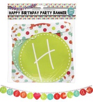 Happy birthday banner 生日 佈置