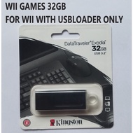 Nintendo Wii Games 32GB (Need Installed Usb Loader)