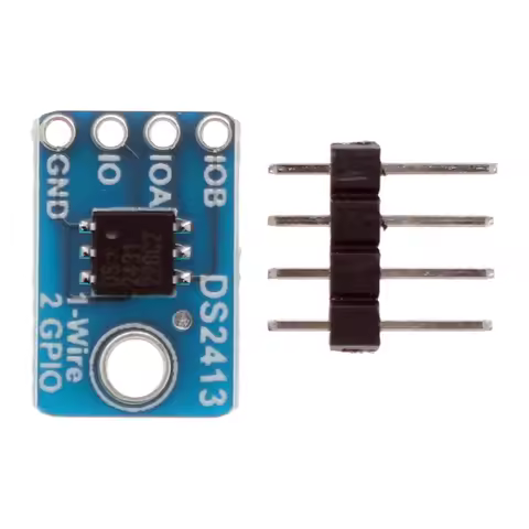 Dual Channel IO Expansion Module DS2413 1-Wire Controller Breakout Board PCB 3V to 5.5V
