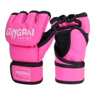 Găng Tay Boxing Bán Ngón MMA Đào Tạo