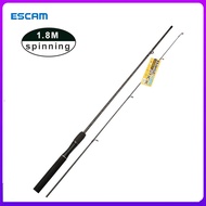 【Ready Stok】ESCAM Joran Karbon Murah 165cm Joran Pancing Carbon Asli Murah Kuat 50kg Laut Joran Pancing Ikan Mas Murah Casting Kuat 50kg Cuci Gudang Joran bc Carbon Solid Max Drag Casting Spinning Fishing Rod Tongkat Pancing Sangat Sensitif