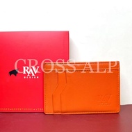 RAV DESIGN Card Holder Purse Wallet Original Genuine Leather