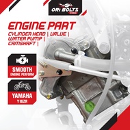 Yamaha Y16ZR Y16 ABS STD V1 V2 Bahagian Cylinder Head Engine Tiang Bush Penutup Gasket