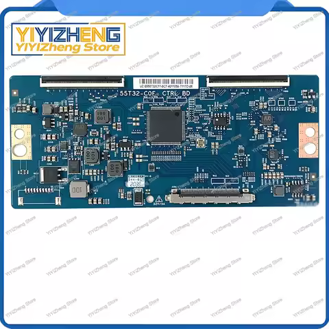 Original Driver T-con Board 55C6 LED50EC720US 43M7000 55T32-COF CTRL BD 55T32-C0F 43" 50" 55"