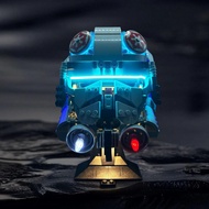 LED Light Kit Compatible with Lego 75429 at-at Driver Helmet, Lighting Accessories for Lego Star War