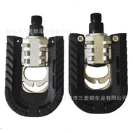 Pedal Basikal Aluminium Aloi Pedal Lipat Pedal Basikal Gunung Pedal Basikal Pedal Aksesori Berbasika