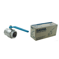 บอลวาล์วซันวา SANWA ขนาด 2.1/2 (2นิ้ว ครึ่ง)  ทองเหลือง