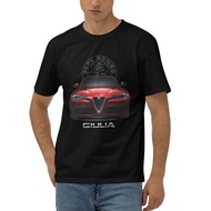 Alfa Romeo Giulia Quadrifoglio Fashion Custom Printing T-Shirt