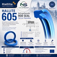 Hallite 605 ID 80 mm Rod seal Hydraulic OD 90-110 T605 H605 UN