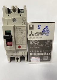 เบรกเกอร์  NF63CV 2P 32A มิตซูบิชิ