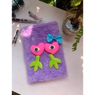 Dreamy Purple Soft Fur Notebook