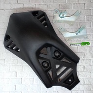 Engine guard + bracket engine guard klx150 original kawasaki