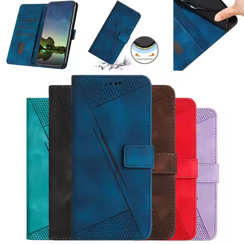 Stand Flip Wallet Case for Xiaomi Redmi 14C 13C 13R 12C 12 13 4G 5G 10 2022 11a 10C 10A 9C 9A 8A 7 8