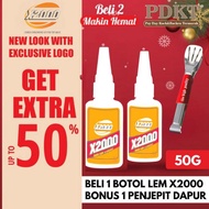 Glue X 2000 WHITETIGER 50ml 2000X Stronger Can Be For All Ingredients