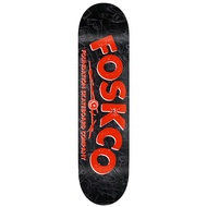 Foundation Fosko Red 7.5" x 30.87" Skateboard Deck (7670525)
