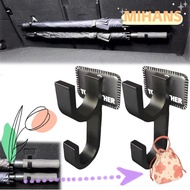 MIH 2Pcs Car Umbrella Hooks, Vertical Suspension Single/Double Hook Car Umbrella Holder,  Anti-tilt 