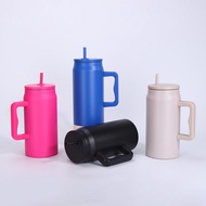 Pengeluar Termurah / Kilang Terus Modern 50oz Simple Car Cup Tumbler With Handle And Straw Lid Therm