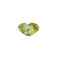寶麗金珠寶-心型天然黃綠碧璽裸石