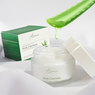 ครีมบำรุงผิว เพิ่มความชุ่มชื้น ลดการเกิดสิว ผิวเนียนนุ่มกระชับ ASMA Aloe Centella Moisture Cream 30g