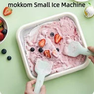 Mokkom Small Fried Ice Maker Fried Yogurt Maker Household Small Ice Cream Maker Homemade diy Fried Ice Tray Unplugged