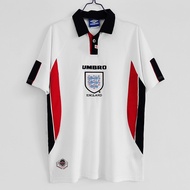 1998 England Home Jersey Football Retro Grade:AAA Shirt S-XXL เสื้อบอล เสื้อบอลวินเทจ ชุดฟุตบอลผู้ชาย เสื้อฟุตบอลยุค90 เสื้อฟุตบอล เสื้อบอลบราซิล เสื้อฟุตบอลชาย เสื้อบราซิล เสื้อบอลทีมชาติ เสื้อกีฬาวินเทจ