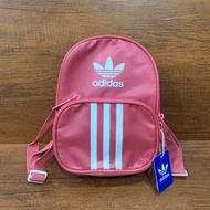 【Moz_Ca】Adidas三葉草 粉紅色小後背包