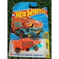 HOT WHEELS HW ULTIMATE T-REX TRANSPORTER /TRANSPORTEUR ORANGE LOT Q 2025 DINO
