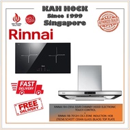 RINNAI RH-C91A-SSVR CHIMNEY HOOD+RINNAI RB-7012H-CB 2 ZONE INDUCTION HOB BUNDLE