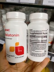現貨 美國GNC 甜睡褪黑素改善睡眠3MG/5MG/10MG 素食片 | Melatonin 3MG Supports restful sleep 120 vegetarian Tablets 048