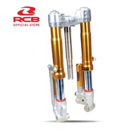 RCB FRONT FORK USD FF FORK DEPAN Y15ZR Y15 ADJUSTABLE FORK RACING BOY RCB