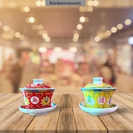 Tea Cup Set / Chinese Kung Fu Cup / Tea Cup / Traditional Tea Cup / Ceramic Tea Cup / Cawan Set / Ca