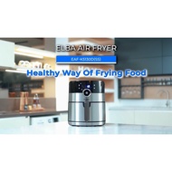 ELBA Air Fryer EAF-K5130D(SS) - Touch Control Panel with LED Display - Stainless Steel (5L / 1400W)