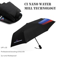 BMW Performance short handle umbrella pure black automatic folding umbrella E90 E60 F30 F10 F15 E63 