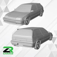 Diecast Honda Civic EF 9 Hot wheels Honda Civic EF 9 Unpaint Resin