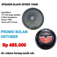 Terlaris SPEAKER BLACK SPIDER 15600 speker 15 inch blackspider 15600