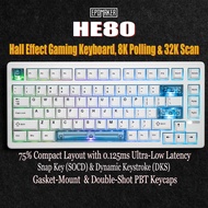 EPOMAKER HE80 Hall Effect Gaming Keyboard, 8K Polling & 32K Scan, Creamy Gasket, DKS, SOCD, Hot-Swap