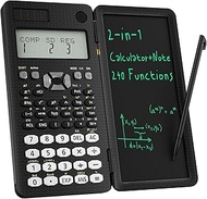Scientific Calculator with Notepad,ROATEE Middle and High School Supplies for Students & College,82 