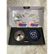 SUN RACING PULLEY SET MIO i 125/soul i 125/mio gear