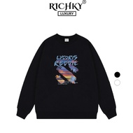 Richky Luxury Premium Sweater Lycoris Recoil Graphic Sunset Graphic Sweater