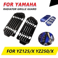 Motorcycle Accessories Radiator Grill Cover Protector Guard Grille For YAMAHA YZ125 YZ250 YZ125X YZ2