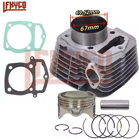 67mm 233cc Bore Motorcycle Cylinder Piston Kit for Honda CRF230 CRF230F CRF 230 F SL230 XR230 FTR223