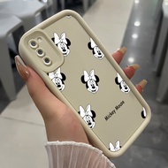Case For Samsung Galaxy A03s A02s M02s F02s Three-Color Mouse Phone Silicone Shockproof