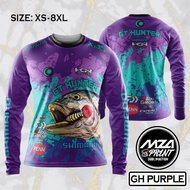 GT Hunter Sublimated Fishing Sweatshirt | UV resistant fishing suit | Shimano BOSSNA Seahawk size XS-3XL