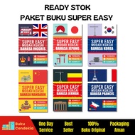 GARDA CENDEKIA / LANGUAGE BOOK / SUPER EASY EASY TO MASTER ENGLISH - KOREA - JAPAN - MANDARIN - FREN