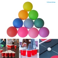 [HIEA] 50Pcs Colored Ping Pong Balls Frosted Surface Elastic Impact Resistant Round Table Tennis Balls Training Tool